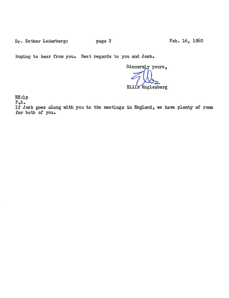 d0068 EllisEngelsberg to EML (ara-53 arabinose mutants A B C independent of galactose mutants) 2-16-60 p2 59-61